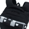Рюкзак Grizzly школьный с обвесом RG-666-7/1 черный