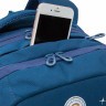 Рюкзак школьный GRIZZLY RG-466-1/2 синий
