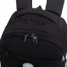 Рюкзак школьный GRIZZLY RG-564-3/2 черный - светоотражающий