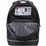 Рюкзак Grizzly школьный с картхолдером на держателе RG-663-6/1 черный
