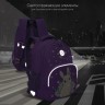 Рюкзак школьный RG-360-3/2 фиолетовый