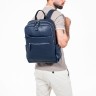 Кожаный рюкзак Goslet Dark Blue