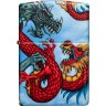 Зажигалка Zippo Dragon с покрытием White Matte, латунь/сталь, разноцветная, матовая, 38x13x57 мм, без топлива