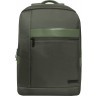 Рюкзак TORBER VECTOR с отделением для ноутбука 15,6", серо-зелёный, 44 х 30 x 9,5 см, T7925-GRE