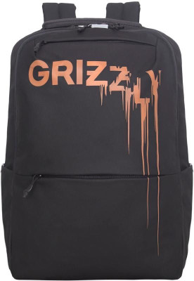 Рюкзак Grizzly RU-637-3/3 черный - терракотовый