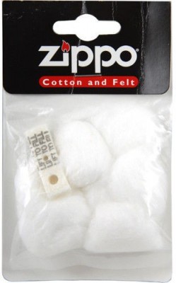 Сменная вата для зажигалок Zippo, в комплекте вата и фетровая подкладка, в пакете с подвесом