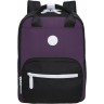 Рюкзак Grizzly RXL-326-3/2 черный - фиолетовый