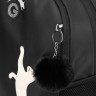 Рюкзак Grizzly школьный с обвесом RG-663-7/2 черный