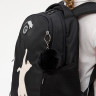 Рюкзак Grizzly школьный с обвесом RG-663-7/2 черный