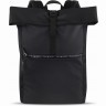 Рюкзак BUGATTI Blanc Delight, чёрный, нейлон RPET600D/тарпаулин/полиэстер, 41х13х46 см, 15 л