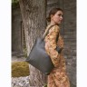 Женская кожаная сумка-шоппер Shane Khaki