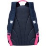 Рюкзак школьный GRIZZLY RG-363-9/1 тёмно-синий