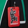 Рюкзак школьный GRIZZLY RB-552-6/1 черный - зеленый
