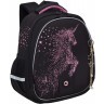 Рюкзак школьный RAz-386-7/1 черный - розовый