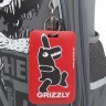 Рюкзак школьный GRIZZLY RAz-487-2/2 серый