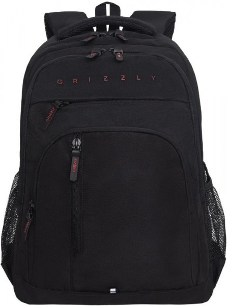 Рюкзак GRIZZLY RU-536-1/1 черный - бордовый