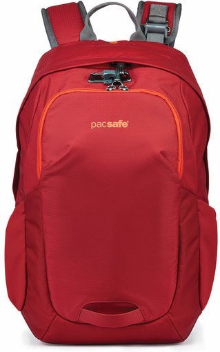 Рюкзак антивор Pacsafe Venturesafe 15L G3, красный, 15 л.