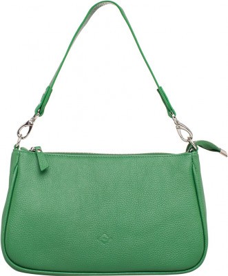 Женская кожаная сумка Hayley Light Green