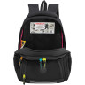 Рюкзак Grizzly школьный с обвесом RG-662-4/3 черный - цветной
