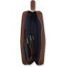 Ключница BUGATTI Nobile, коньячного цвета, воловья кожа/полиэстер, 11,5х1,5х7 см