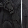 Рюкзак Grizzly школьный с картхолдером на держателе и мешком для обуви RAm-685-5/1 черный