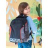 Рюкзак школьный Grizzly RB-259-1m/1 черный - красный - серый