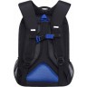 Рюкзак школьный Grizzly RB-356-4/1 черный - синий