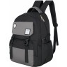 Молодежный рюкзак MONKKING 8892 черно-серый