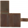 Портмоне Mano "Don Leon", натуральная кожа в коричневом цвете, 8,5 х 10,2 см, M191920141