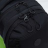 Рюкзак школьный Grizzly RB-259-1m/3 черный - салатовый - серый