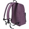 Рюкзак TORBER GRAFFI, фиолетовый с карманом черного цвета, 42 х 29 x 19 см, T8965-PUR-BLK
