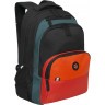 Рюкзак Grizzly RU-330-3/2 черный - оранжевый