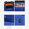 Рюкзак школьный RB-356-2/1 черный - синий