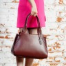 Женская сумка Osprey Burgundy натуральная кожа