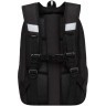 Рюкзак школьный GRIZZLY RAw-594-6/2 чёрный - голографический