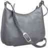 Женская кожаная сумка Mosby Silver Grey