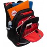 Рюкзак школьный GRIZZLY RB-450-2/1 черный - красный