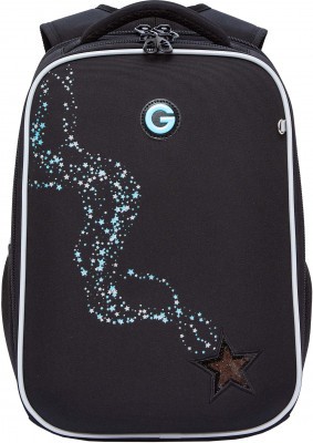 Рюкзак школьный GRIZZLY RAw-594-7/1 чёрный
