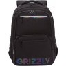 Рюкзак школьный GRIZZLY RB-554-2/2 черный - голографический