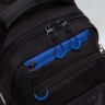 Рюкзак школьный GRIZZLY RB-450-2/2 черный - синий