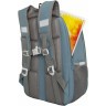 Рюкзак школьный GRIZZLY RAw-594-8/1 голубой