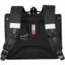 Рюкзак Grizzly школьный с обвесом и картхолдером на держателе RAp-780-1/1 черный