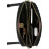 Сумка кросс-боди женская BUGATTI Passione, чёрная, полиуретан, 22х7х16,2 см