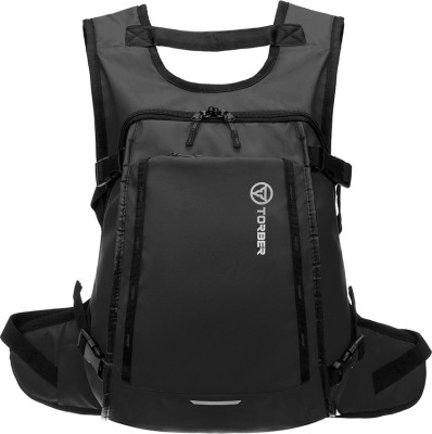 Рюкзак TORBER РИТМ, черный, полиэстер 900D с PU покрытием, 45 х 32 х 20 см