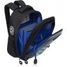 Рюкзак школьный RAz-387-3/1 черный - синий