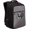 Рюкзак школьный GRIZZLY RB-456-3/2 черный - серый