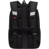 Рюкзак школьный GRIZZLY RAw-595-10/2 чёрный - серый