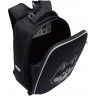 Рюкзак школьный GRIZZLY RAw-595-10/2 чёрный - серый