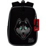 Рюкзак школьный GRIZZLY RAw-595-10/2 чёрный - серый