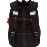 Рюкзак школьный GRIZZLY RAw-595-2/1 чёрный - голографический